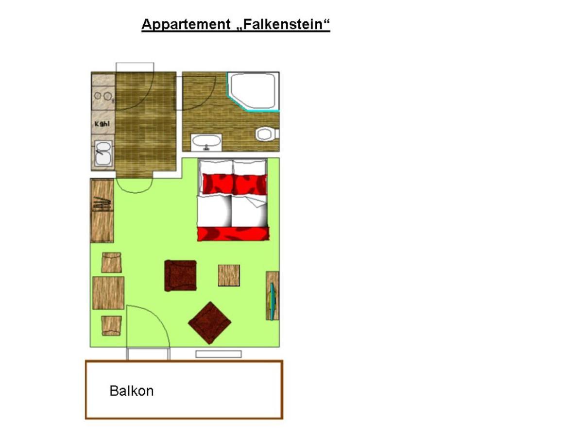 Ahorn-Appartements - Chiemgau Karte Інцель Екстер'єр фото