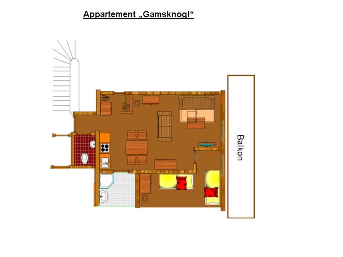 Ahorn-Appartements - Chiemgau Karte Інцель Екстер'єр фото