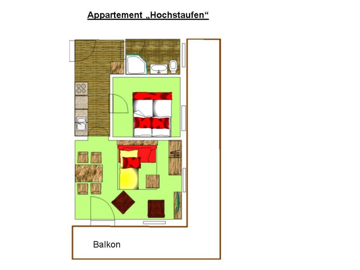 Ahorn-Appartements - Chiemgau Karte Інцель Екстер'єр фото